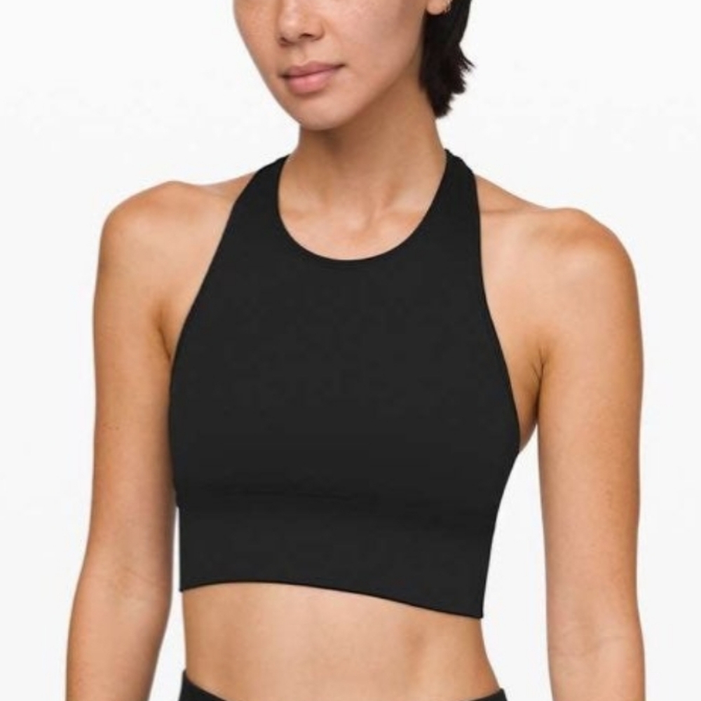 Lululemon Ebb To Train bra size 6 color black